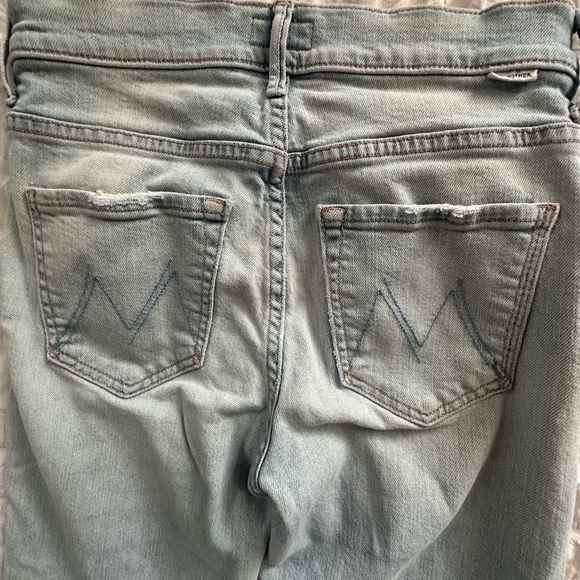 MOTHER The Insider Crop Step Fray Fresh Catch Sz 26 - Picture 11 of 11